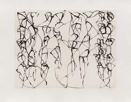 Brice Marden, ‘Cold Mountain Series, Zen Studies 6’, 1991