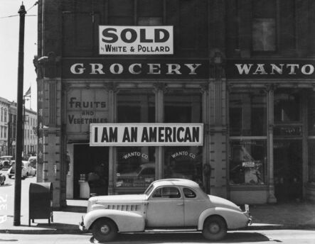 Dorothea Lange, ‘I Am an American, Oakland’, 1942