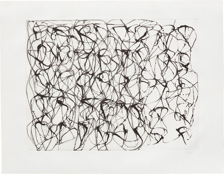 Brice Marden, ‘Cold Mountain Series, Zen Studies 1-6: plate 5 (L. 43/5)’, 1991