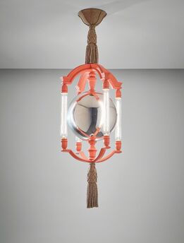 Sir Edwin Lutyens, ‘Important and rare 'Mercury Ball' chandelier, designed for the Viceroy’s House, New Delhi’, circa 1930