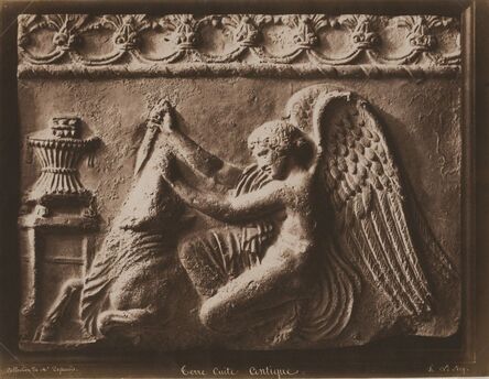 Jean-Louis-Henri Le Secq, ‘Antique Terracotta Relief of an Angel Slaying a Bull’, 1854, 56/1854, 56