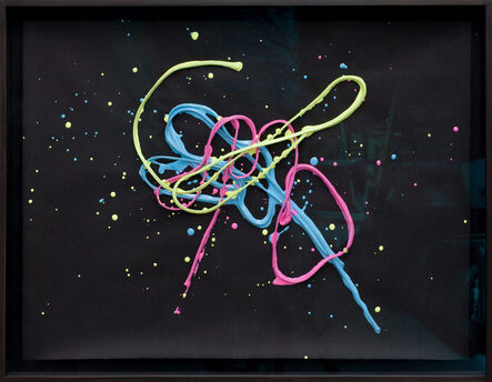 Clemens Wolf, ‘LINE DRAWING NEON 1’, 2022