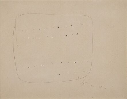 Lucio Fontana, ‘Concetto spaziale’, 1950