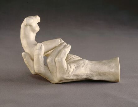 Auguste Rodin, ‘Hand of Rodin with a Female Figure’, 1917
