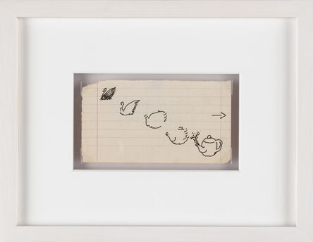 Paul Thek, ‘Untitled (swan and teapot)’, 1975