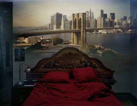 Abelardo Morell, ‘Camera Obscura: View of the Brooklyn Bridge in Bedroom’, 2009