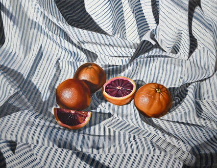 Jordan Baker, ‘Sea of Stripes: Blood Oranges’, 2021