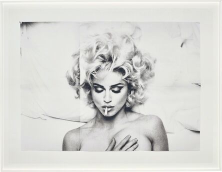 Anne Collier, ‘Folded Madonna Poster (Steven Meisel)’, 2007