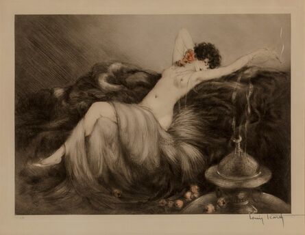 Louis Icart, ‘Smoke’, 1926