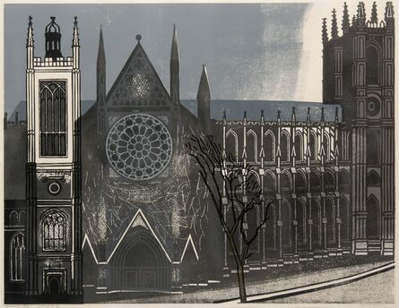 Edward Bawden, ‘Westminster Abbey’, 1966