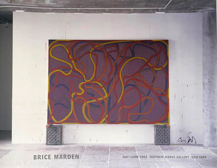 Brice Marden, ‘Attendants, Bears and Rocks (Hand Signed by Brice Marden)’, 2002