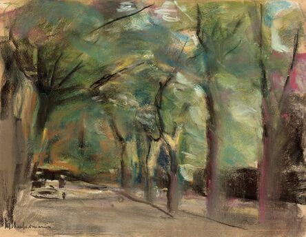 Max Liebermann, ‘Die Colomierstraße in Wannsee – "Avenue I"’, ca. 1924