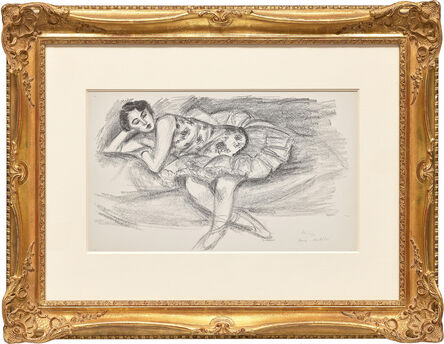 Henri Matisse, ‘Danseuse au divan pilée en deux (Dancer on a Folded Divan), from Dix danseuses (Ten Dancers) (D. 489)’, 1925-1926