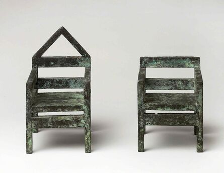 Bob Law, ‘King and Queen Chairs (II)’, 1983