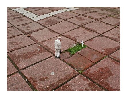 Isaac Cordal, ‘Funeral for a Concrete Figure. Brussels. Belgium’, 2012