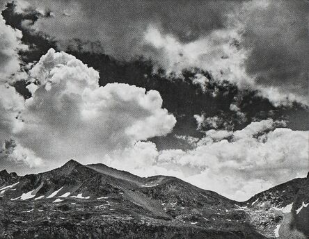 Ansel Adams, ‘Mather Pass in Kings River Sierra’, 1939