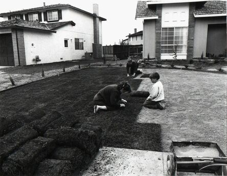 Bill Owens, ‘I bought the lawn’, 1971