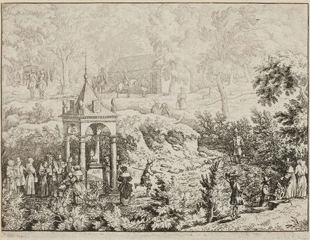Allart van Everdingen, ‘The Spring at Geronstère near Spa’, c.1655