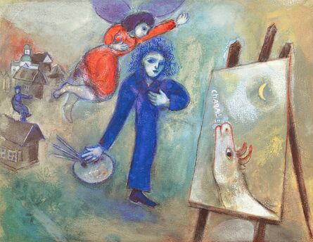 Marc Chagall, ‘Self-portrait’, 1940