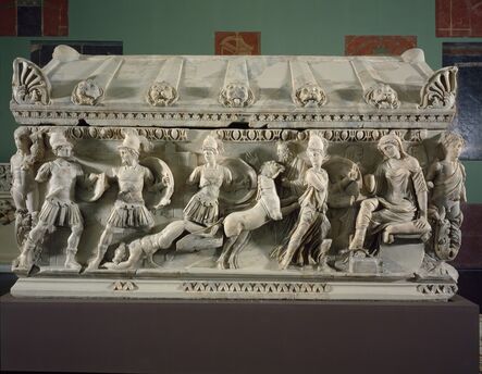 ‘Sarcophagus (coffin)’, 2nd century