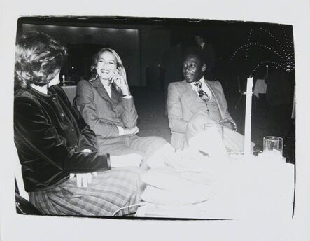 Andy Warhol, ‘Jerry Hall and Pelé’, 1980