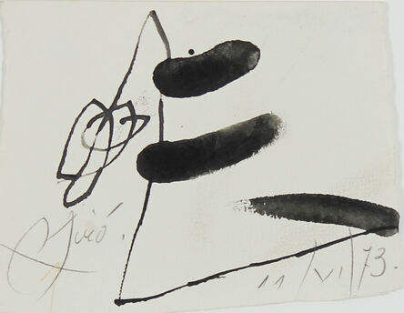 Joan Miró, ‘Saus Vitre’, 1973