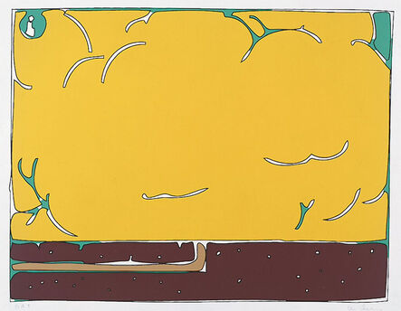 Peter Halley, ‘Exploding Cell (yellow)’, 1994