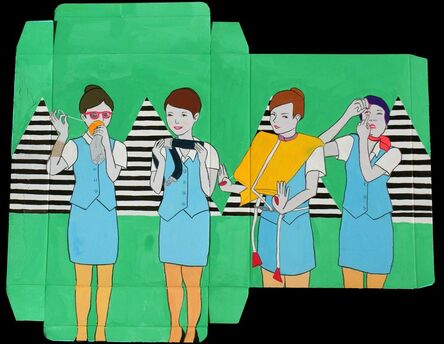 Ni Jui Hung 倪瑞宏, ‘Attending the stewardess interview; Life Guide: Taking good care of your skin; Boyfriends’, 2013