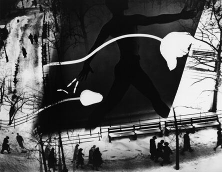Barbara Morgan (1900–1992), ‘Spring on Madison Square (Photomantage)’, 1938-printed circa 1972