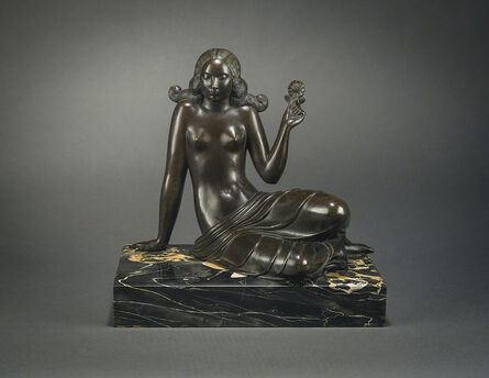 Paul Manship, ‘Seated Female Figure (from Day and the Hours Sundial)’, 1916
