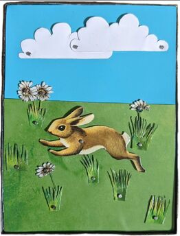 Emily Wamsley, ‘Bunny Field’, 2024
