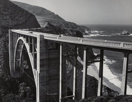 Pirkle Jones, ‘Bixby Creek Bridge, Big Sur, California’, circa 1960