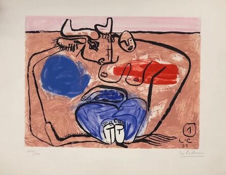 Le Corbusier, ‘Unité, Plate 1’, 1963-1965