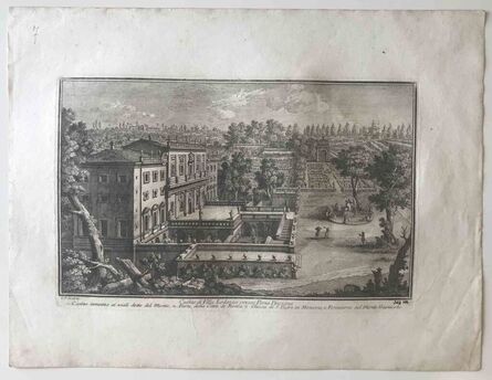 Giuseppe Vasi, ‘Casino di Villa Lodovisi presso Porta Pinciana’, Late 18th century