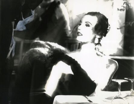Lillian Bassman, ‘Black and White, Mary Jane Russell, Le Pavillon, New York, Harper's Bazaar, April 1950’, 1950