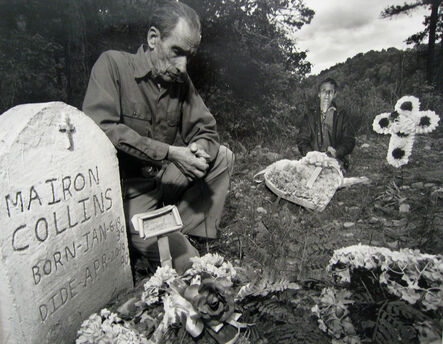 Shelby Lee Adams, ‘Brothers at Borther's and Mother's Grave’, 1994