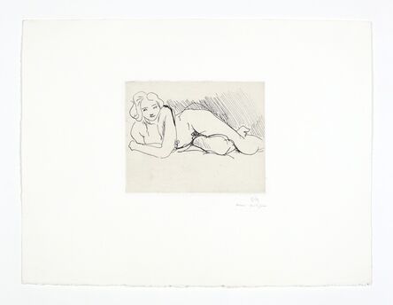 Henri Matisse, ‘Nu couché’, 1929