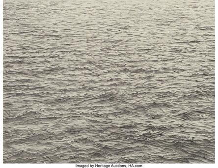 Vija Celmins, ‘Drypoint-Ocean Surface’, 1983