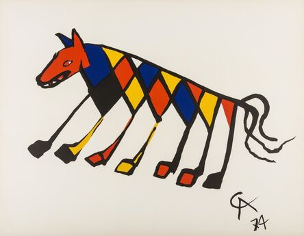 Alexander Calder, ‘Convection, Beastie (two works)’, 1974