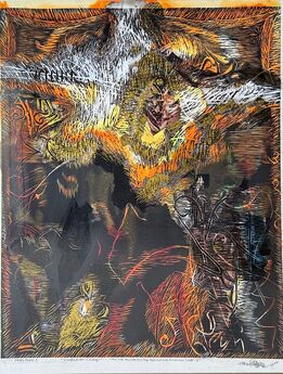 Ramesh Kandagiri, ‘Thus Gods Absconded from their apparent sites and become occult’, 2024