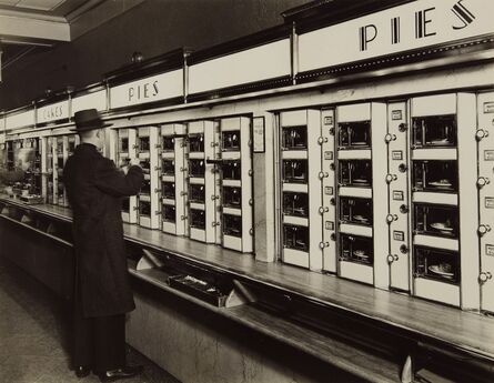 Berenice Abbott, ‘Automat, 977 Eighth Avenue’, 1936