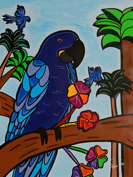 Pedro Gui, ‘Asas Celestiais - A arara-azul’, 2023