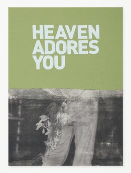 Walter Dahn, ‘Untitled (Heaven adores you)’, 2016