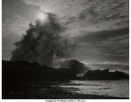 Steve Crouch, ‘Surf, Spring Storm, Point Lobos, California’, 1965-printed later