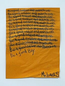 Michael Scoggins, ‘Be a Good Boy’, 2014