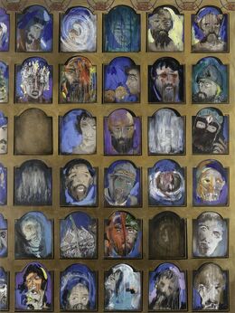 Alireza Adambakan, ‘He Sees All That He Desires Through Blinded Eyes to See from the Haftad-o-Du-Tan series’, 2014