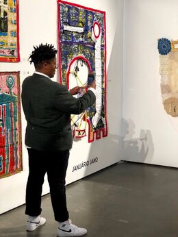 THIS IS NOT A WHITE CUBE at FNB JoburgArtFair 2018, installation view