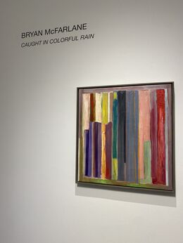 Bryan McFarlane "Caught in Colorful Rain", installation view