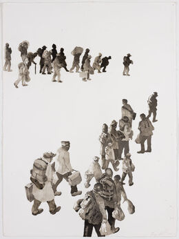 Lenny Silverberg, ‘Movin' North – Homage to Jacob Lawrence’, 2008