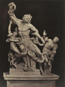 James Anderson, ‘Laocoön, Roma’, ca. 1855